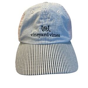 Vineyard Vines Kentucky Derby Striped Adjustable Cap